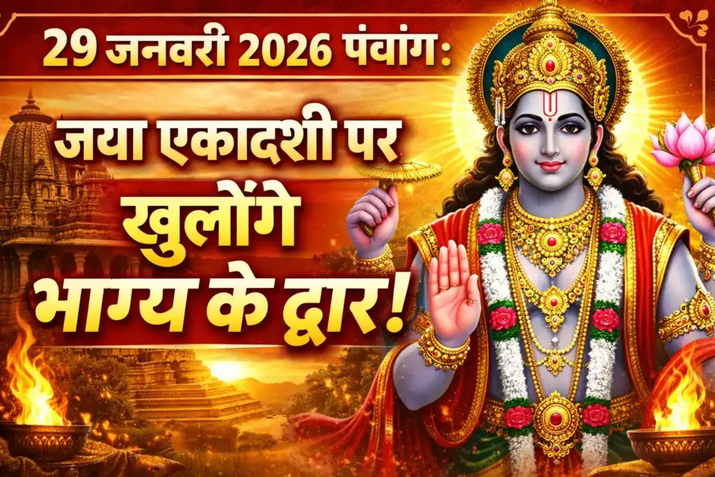 Aaj Ka Panchang 29 January 2026: Today is Jaya Ekadashi fast, know the auspicious time of worship, Paran time and importance of fast.