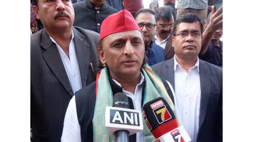 Akhilesh Yadav criticized redevelopment works of Banaras, accused UP government of destroying culture