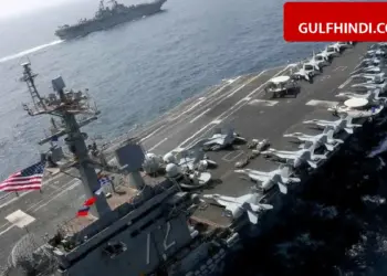 America deployed its most powerful warship near Iran, tension increased in the Middle East