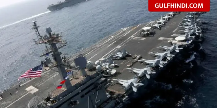 America deployed its most powerful warship near Iran, tension increased in the Middle East