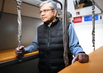 Ashwini Vaishnav inspected the country's first Vande Bharat sleeper train.