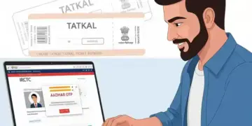 Big change for IRCTC users, watch the video, strict ban on ticket booking without Aadhaar link from today