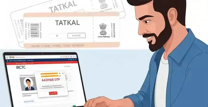 Big change for IRCTC users, watch the video, strict ban on ticket booking without Aadhaar link from today