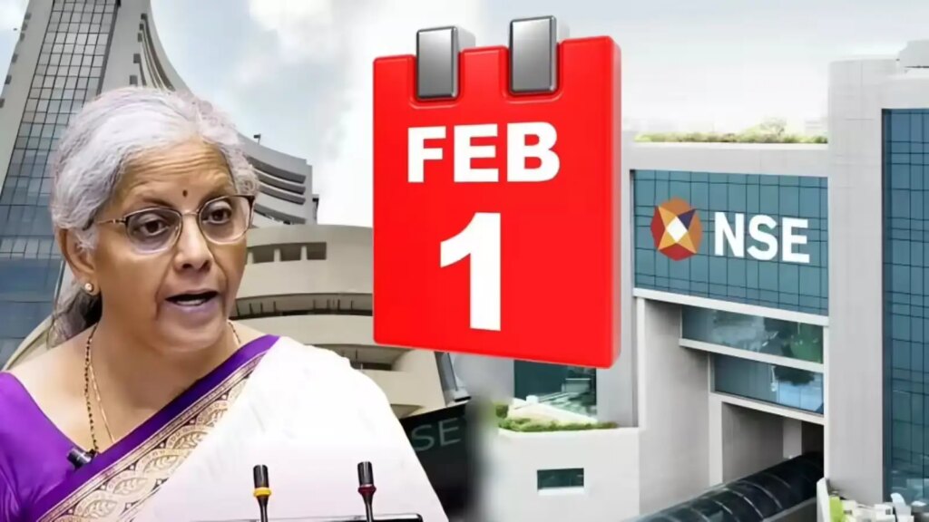 Big fall in the market before Budget 2026, trading will happen in NSE-BSE for the second time in history
