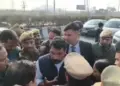 Clash between MP Chandrashekhar Azad and police on Delhi border, there was a scuffle in the insistence of reaching Meerut.