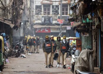 Delhi: 5 arrested in stone pelting case near Faiz-e-Ilahi Mosque, five policemen were injured