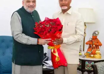 दिल्ली: सीएम चंद्रबाबू नायडू ने गृह मंत्री अमित शाह से मुलाकात की, अमरावती के लिए वैधानिक दर्जे की मांग