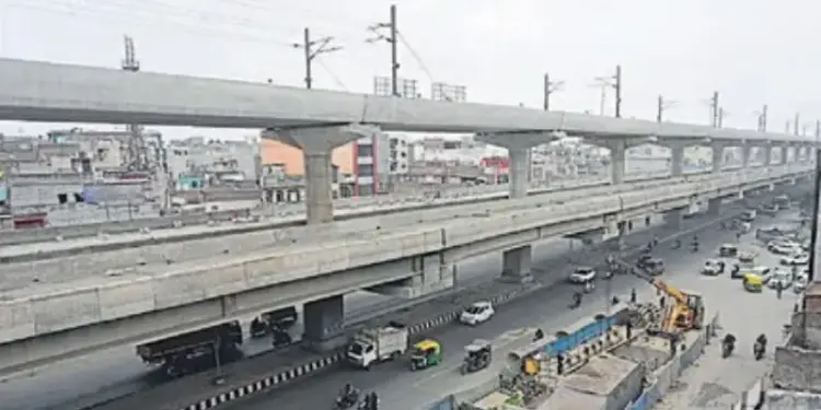 Delhi: Metro and flyover on one pillar, double decker corridor to be built in 3 areas including Bhajanpura