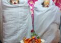 Devotee gathered in Lakshmi Narayan temple, 'cold sleep' makeup was done to Thakur ji, today on Makar Sankranti, the offering of 'Khar' will be offered.