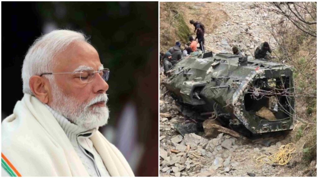 Doda road accident: The country lost 10 brave soldiers, top leaders of the country including PM Modi expressed grief.