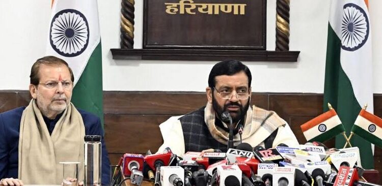 Double engine government moving towards making the state the country's leading state in the field of development: Naib Singh Saini