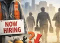 Due to Trump's strictness in America, there is a shortage of workers, a huge crisis of doctors in hospitals and staff in restaurants.