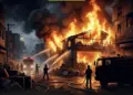 Fire in scrap warehouse in Pitampura, Delhi, 2 people from Bihar burnt alive, 3 injured