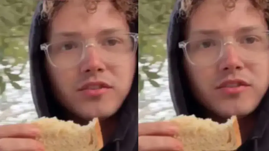 Foreigner liked tea and bread in the shivering winter, gave such a reaction after eating it