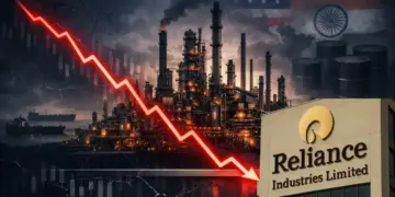 Huge fall in Reliance shares! RIL Crash caused loss of ₹70,000Cr, know why the market shook