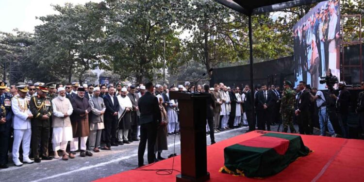 Last farewell to Bangladesh’s first woman PM Khaleda Zia, leaders of many countries including India included