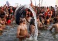 Magh Mela: Sadhu standing for seven years becomes center of attraction