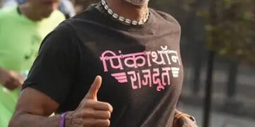 Milind Soman took part in Mumbai Marathon, told consistency the key to success