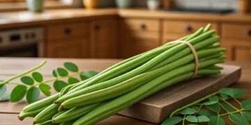 Moringa: Helpful in reducing increasing weight, detoxifies the body from inside.
