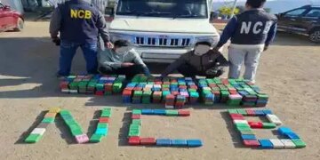 NCB arrests two smugglers near India-Myanmar border, seizes 7.3 kg heroin