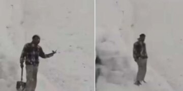 Nature's havoc in Himachal, 'river of ice' flowing through the mountains, scene captured in video