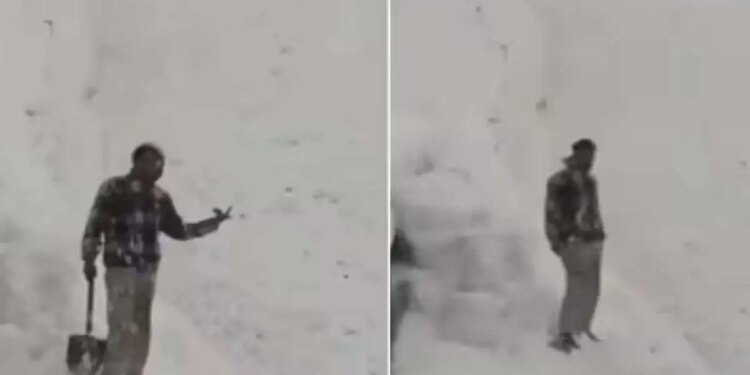 Nature's havoc in Himachal, 'river of ice' flowing through the mountains, scene captured in video