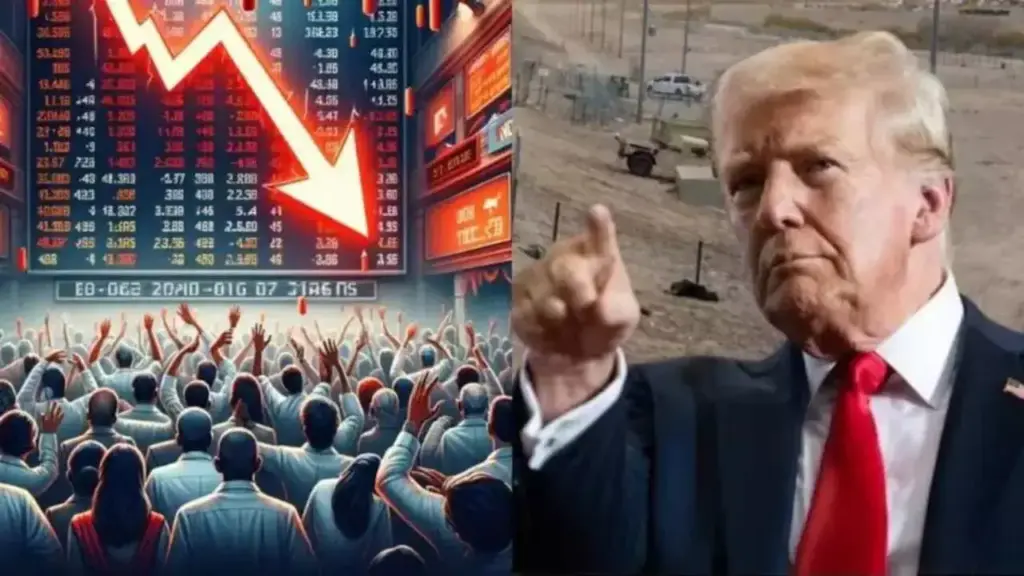 New US tariff policy causes turmoil in stock market, investors lose Rs 7 lakh crore