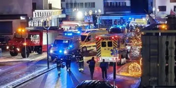 New Year started with mourning in Switzerland! Huge explosion in Cross Montana bar, many people died
