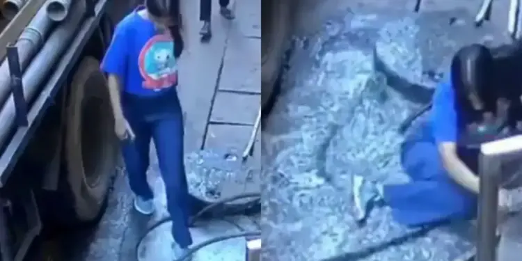 No woman will speak, the girl made a mistake despite seeing everything, the video went viral and people also reacted