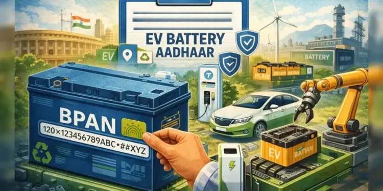 Now the government will also make Aadhar card for EV batteries! Fraud will be curbed, know everything about this new rule