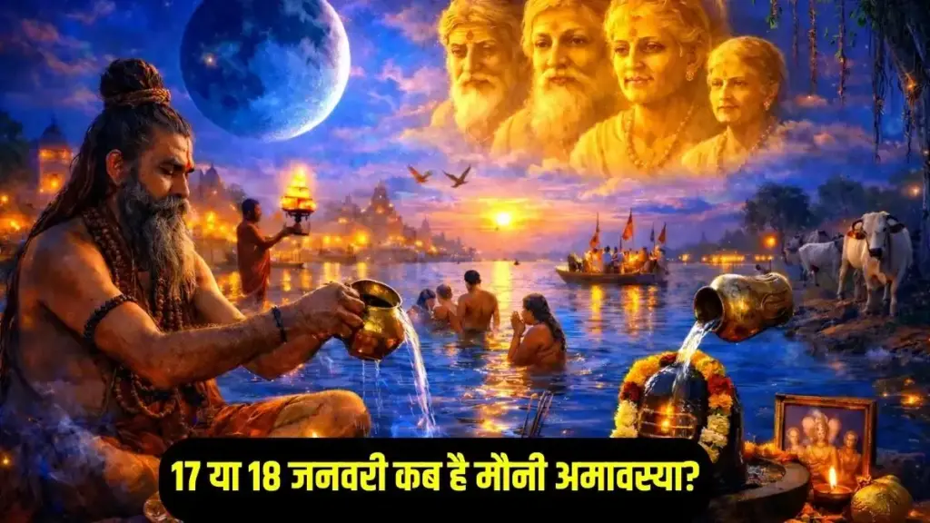 On which day is Mauni Amavasya, 17th or 18th January? Clear the confusion of dates here with the auspicious time of bathing and donation.