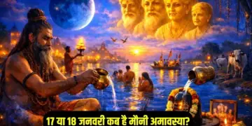 On which day is Mauni Amavasya, 17th or 18th January? Clear the confusion of dates here with the auspicious time of bathing and donation.