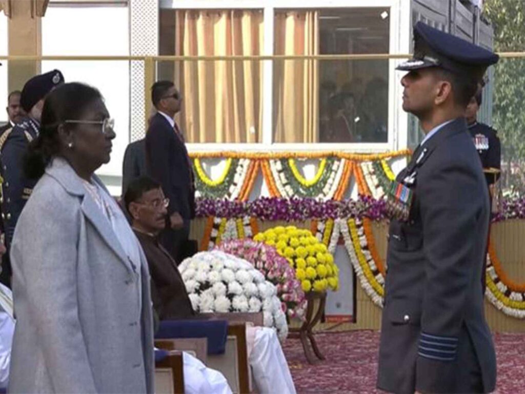 Republic Day: President Murmu honored Group Captain Shubhanshu Shukla with Ashok Chakra