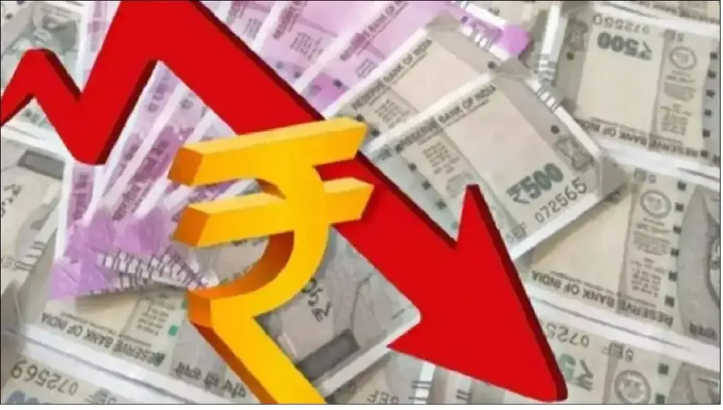 Rupee is falling due to shocks in foreign markets! Fall against dollar for the third consecutive day, know how much the price reached