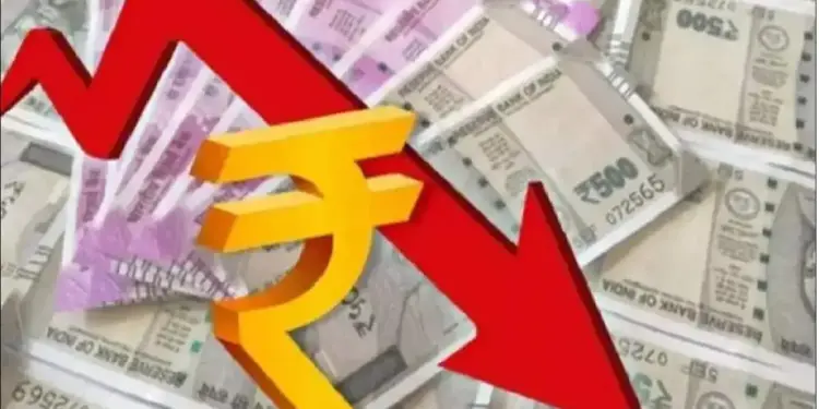 Rupee is falling due to shocks in foreign markets! Fall against dollar for the third consecutive day, know how much the price reached