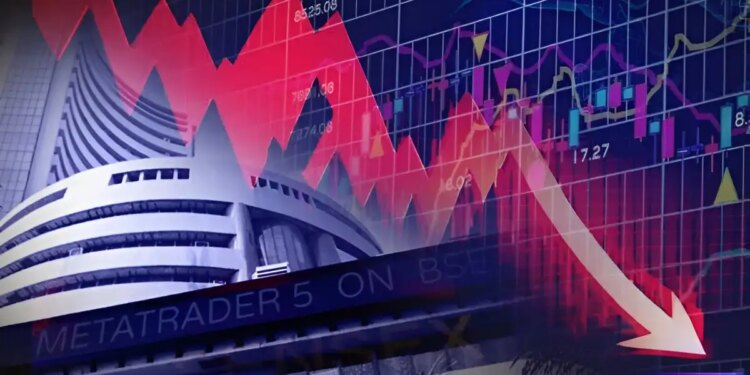 Stock Market Closing: After a great start, the market closed with a decline, Sensex fell by 250 points, Nifty also turned red.