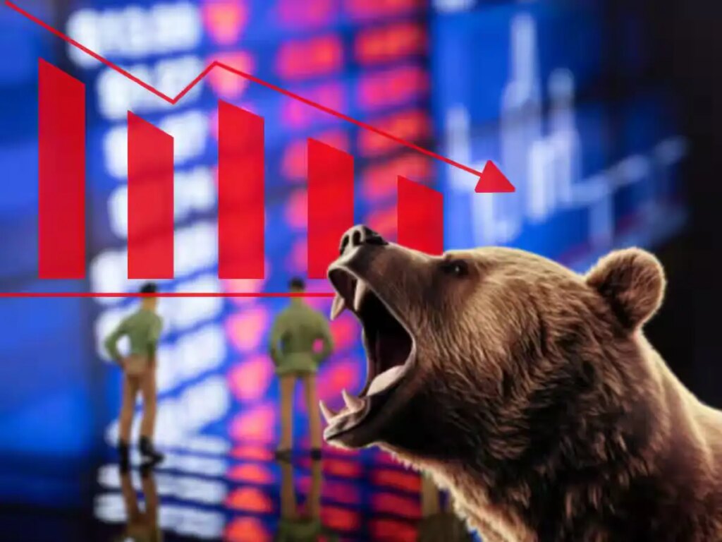 Stock Market Closing: The decline in the market is not stopping, Sensex closed by falling by 271 points and Nifty by 75 points.
