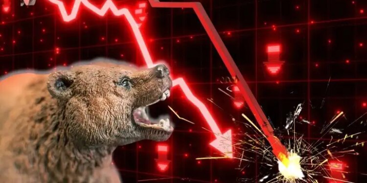 Stock Market Crash: Stock market crashed again today, investors lost Rs 15 lakh crore in three days