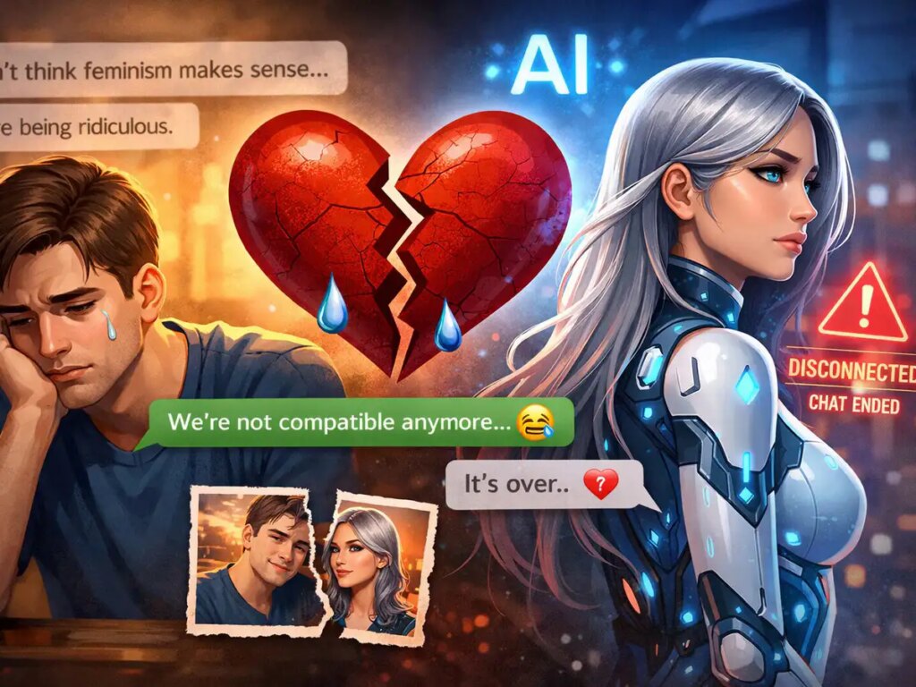 Strange case of technology! AI girlfriend broke the relationship with the man, knowing the reason will blow your mind