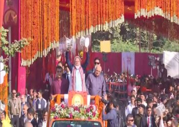 Swabhiman Parv: PM Modi offered prayers at Somnath temple, led 'Shaurya Yatra' of 108 horses