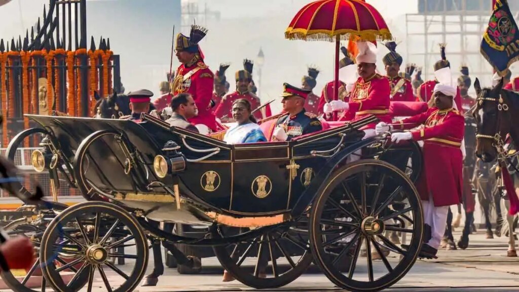 The carriage in which the President parades today could have once gone to Pakistan, the toss changed the story.