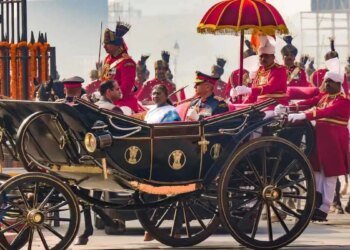 The carriage in which the President parades today could have once gone to Pakistan, the toss changed the story.