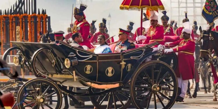 The carriage in which the President parades today could have once gone to Pakistan, the toss changed the story.