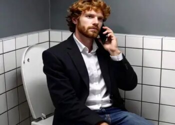 The habit of using mobile in toilet will spoil health, body will become home of diseases.