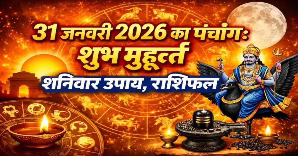 Today's Panchang: Special worship of Shanidev on Saturday, auspicious Ravi Yoga is being formed, know the auspicious and inauspicious times of the whole day.