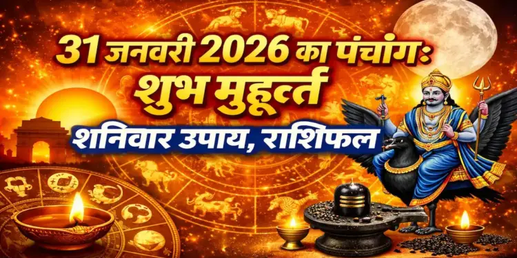 Today's Panchang: Special worship of Shanidev on Saturday, auspicious Ravi Yoga is being formed, know the auspicious and inauspicious times of the whole day.