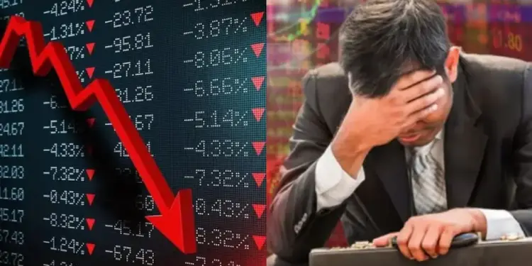 Tsunami in the stock market! Rs 33 lakh crore lost this year, huge fall of more than 10% in more than 600 stocks
