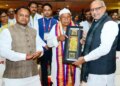 पराक्रम दिवस पर उपराष्ट्रपति पहुंचे ओडिशा, स्वतंत्रता सेनानियों को किया सम्मानित