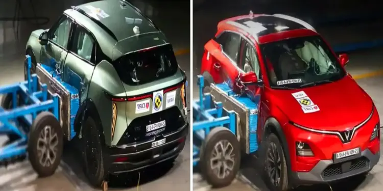 VinFast VF 6 and VF 7 get 5 star safety rating in Bharat NCAP crash test, know features and price