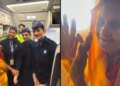 Viral Emotional Video: Grandson surprises grandmother on her birthday, air hostess also becomes fan